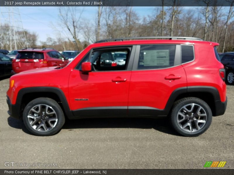 Colorado Red / Black 2017 Jeep Renegade Latitude 4x4