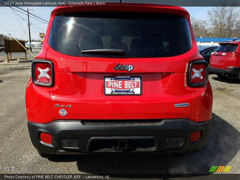 Colorado Red / Black 2017 Jeep Renegade Latitude 4x4
