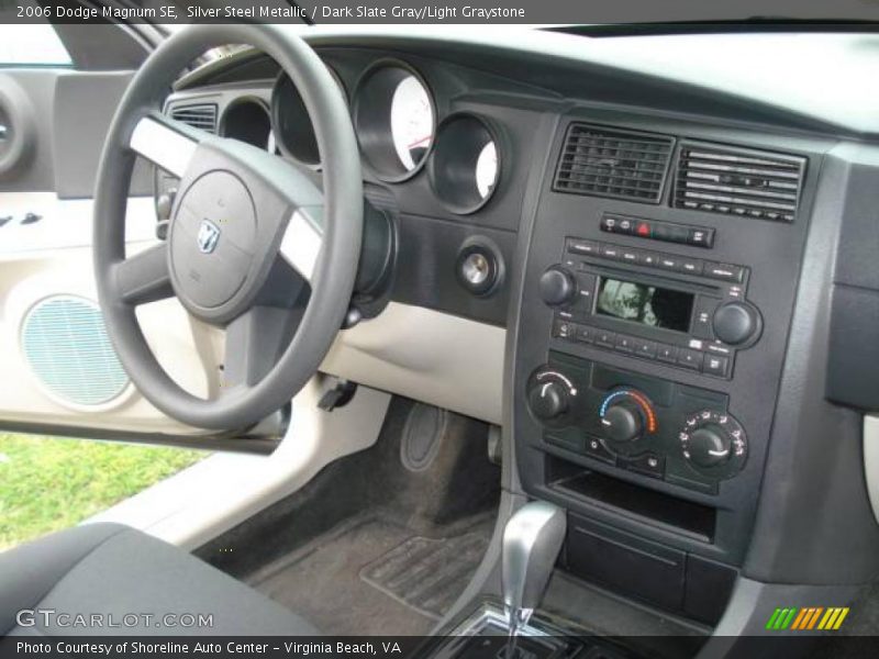 Silver Steel Metallic / Dark Slate Gray/Light Graystone 2006 Dodge Magnum SE
