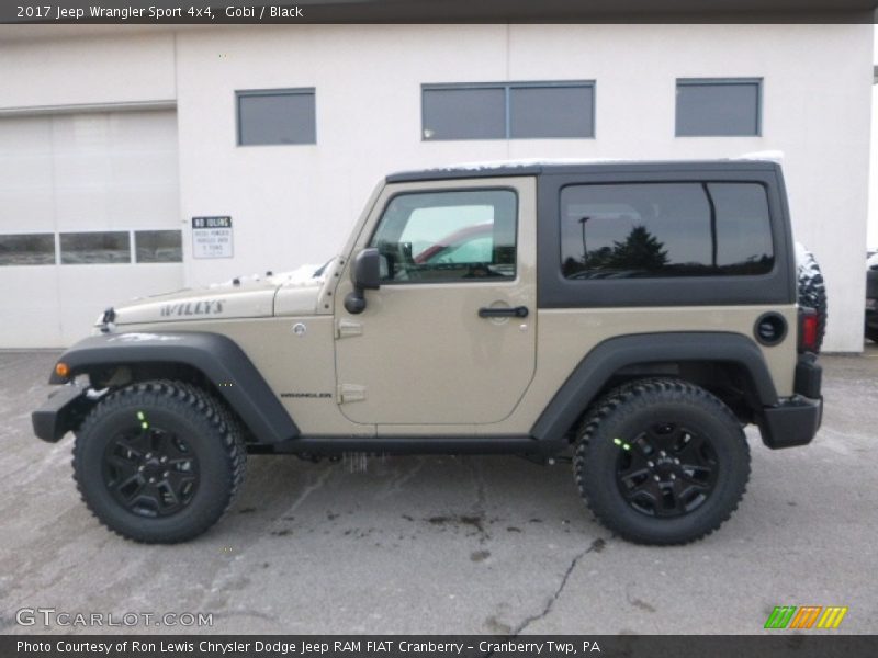 Gobi / Black 2017 Jeep Wrangler Sport 4x4