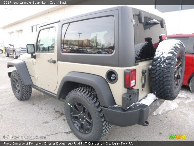 Gobi / Black 2017 Jeep Wrangler Sport 4x4