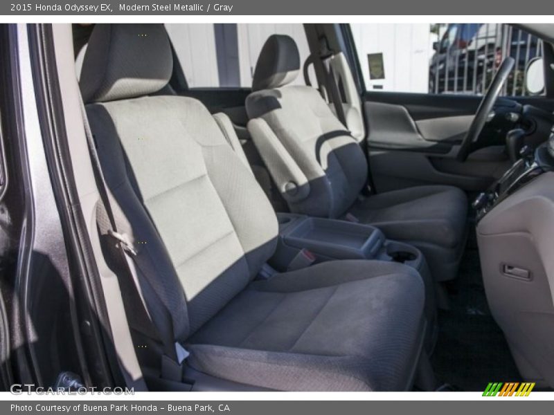 Modern Steel Metallic / Gray 2015 Honda Odyssey EX