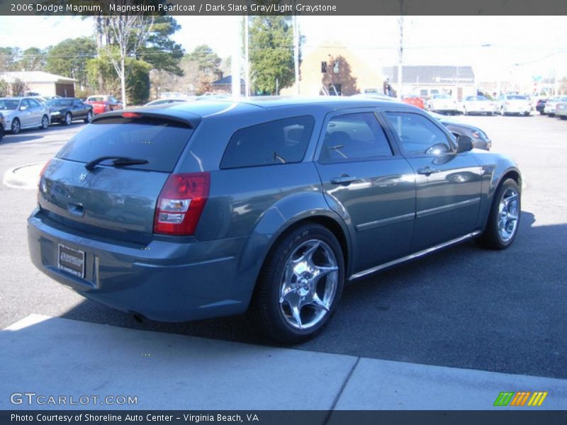 Magnesium Pearlcoat / Dark Slate Gray/Light Graystone 2006 Dodge Magnum