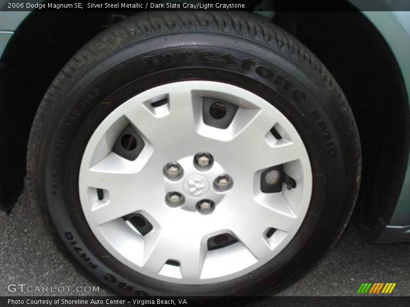 Silver Steel Metallic / Dark Slate Gray/Light Graystone 2006 Dodge Magnum SE