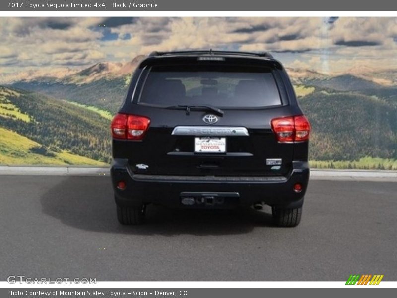 Black / Graphite 2017 Toyota Sequoia Limited 4x4