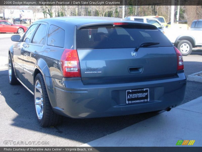 Magnesium Pearlcoat / Dark Slate Gray/Light Graystone 2006 Dodge Magnum