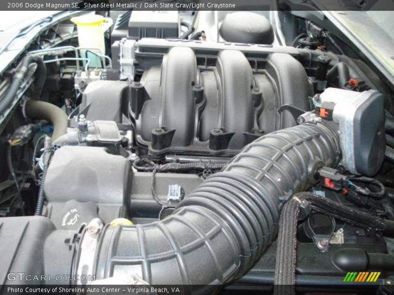 Silver Steel Metallic / Dark Slate Gray/Light Graystone 2006 Dodge Magnum SE