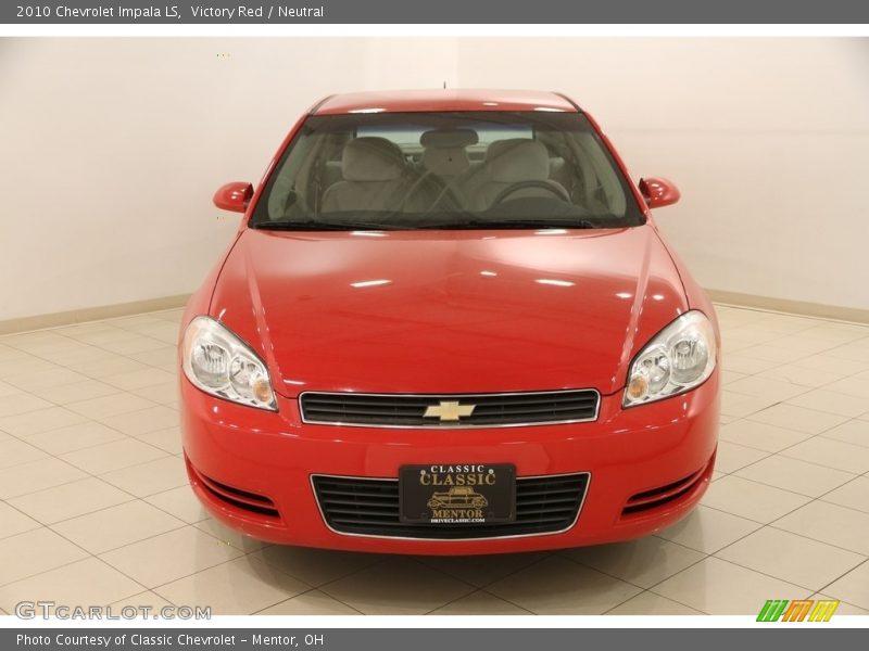 Victory Red / Neutral 2010 Chevrolet Impala LS