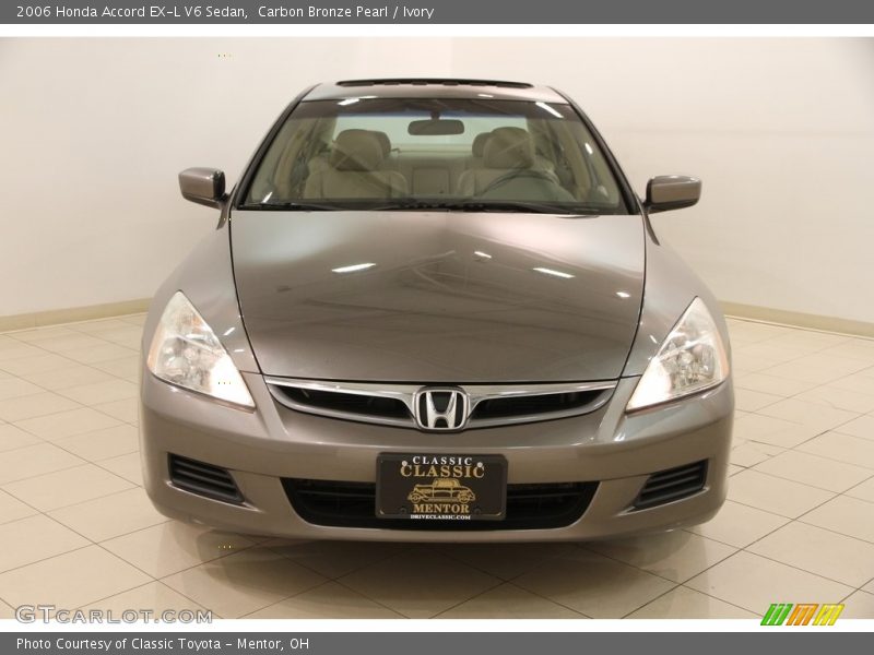 Carbon Bronze Pearl / Ivory 2006 Honda Accord EX-L V6 Sedan