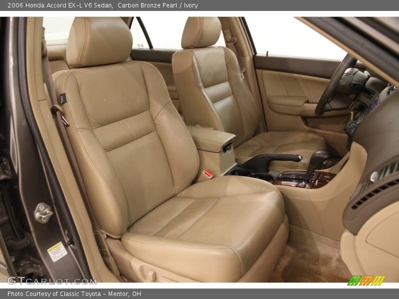 Carbon Bronze Pearl / Ivory 2006 Honda Accord EX-L V6 Sedan