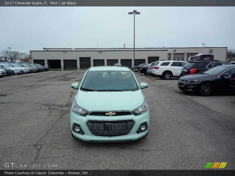 Mint / Jet Black 2017 Chevrolet Spark LT