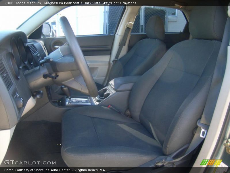 Magnesium Pearlcoat / Dark Slate Gray/Light Graystone 2006 Dodge Magnum