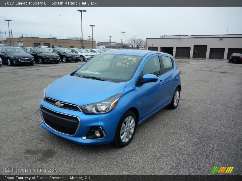 Splash Metallic / Jet Black 2017 Chevrolet Spark LT