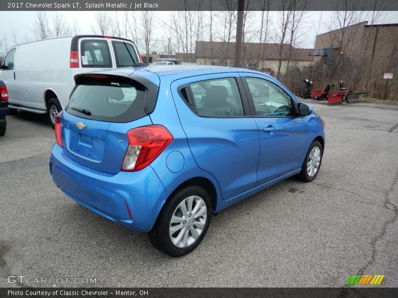 Splash Metallic / Jet Black 2017 Chevrolet Spark LT