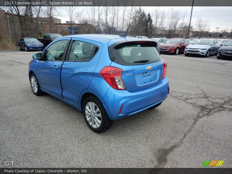 Splash Metallic / Jet Black 2017 Chevrolet Spark LT
