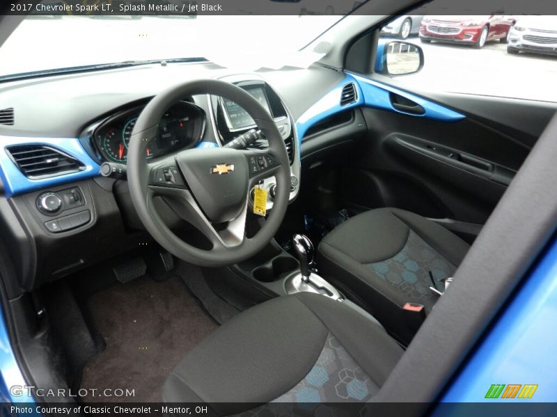 Splash Metallic / Jet Black 2017 Chevrolet Spark LT