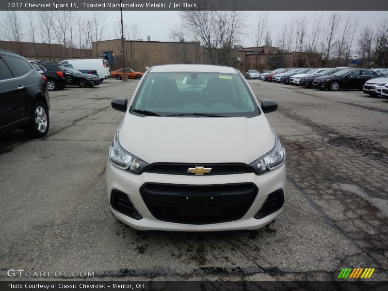 Toasted Marshmallow Metallic / Jet Black 2017 Chevrolet Spark LS
