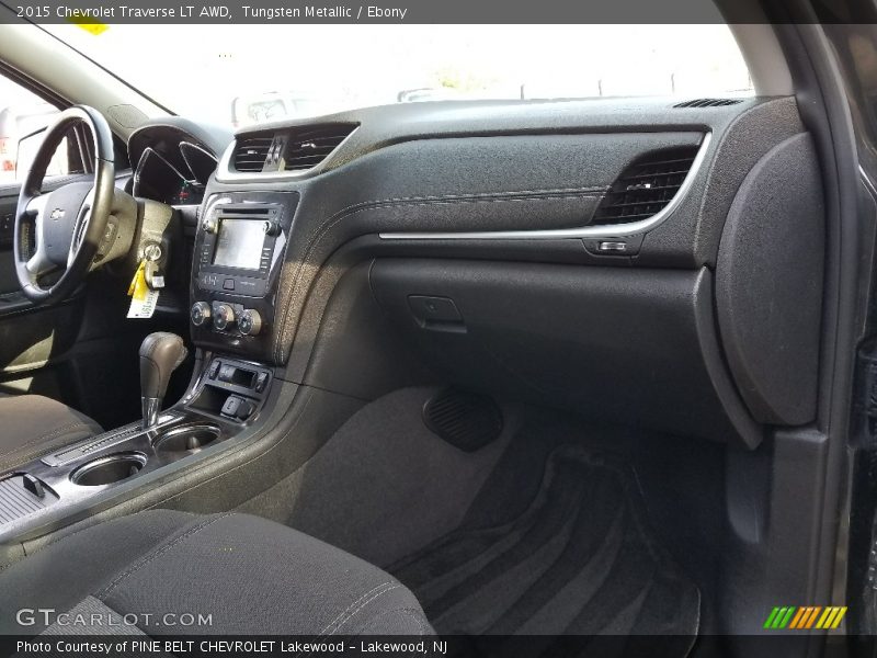 Tungsten Metallic / Ebony 2015 Chevrolet Traverse LT AWD