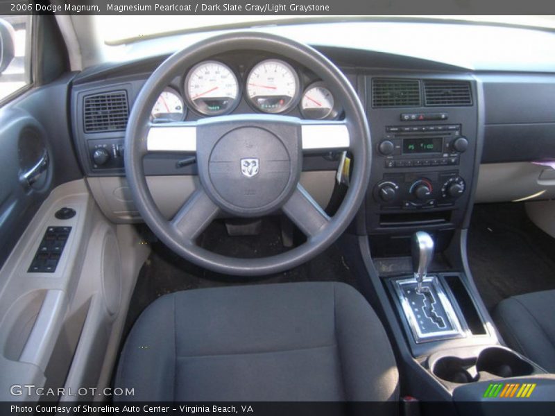 Magnesium Pearlcoat / Dark Slate Gray/Light Graystone 2006 Dodge Magnum