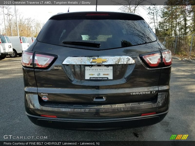 Tungsten Metallic / Ebony 2015 Chevrolet Traverse LT AWD