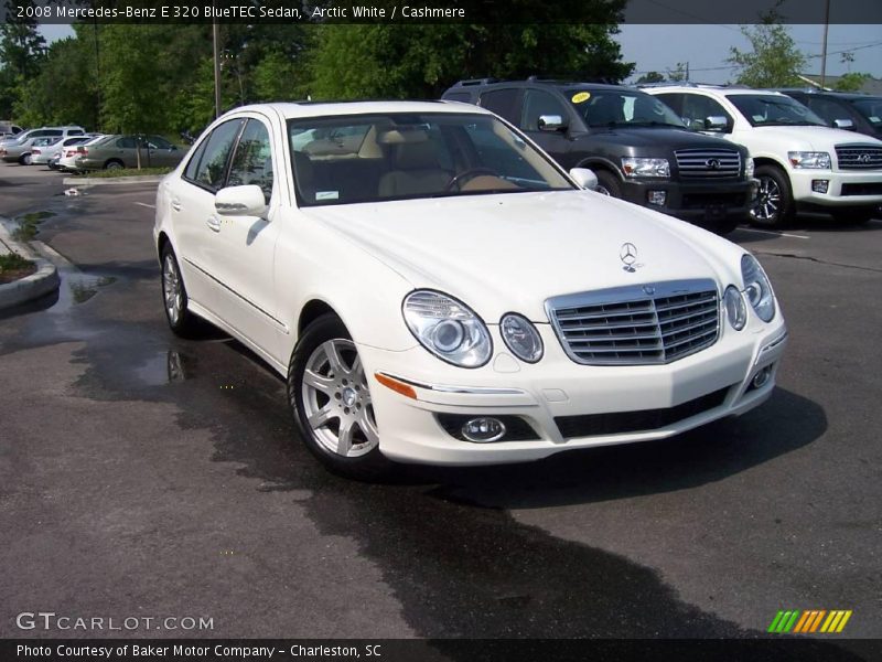 Arctic White / Cashmere 2008 Mercedes-Benz E 320 BlueTEC Sedan