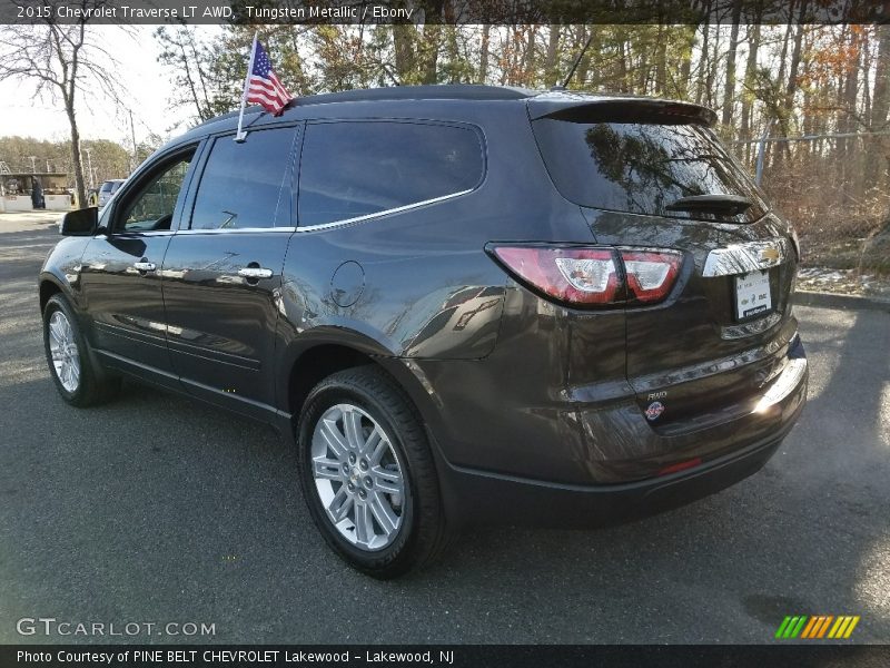 Tungsten Metallic / Ebony 2015 Chevrolet Traverse LT AWD