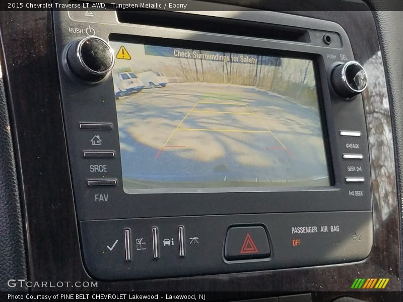 Tungsten Metallic / Ebony 2015 Chevrolet Traverse LT AWD
