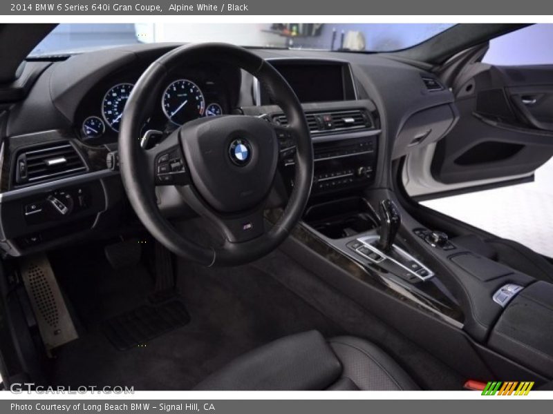 Alpine White / Black 2014 BMW 6 Series 640i Gran Coupe