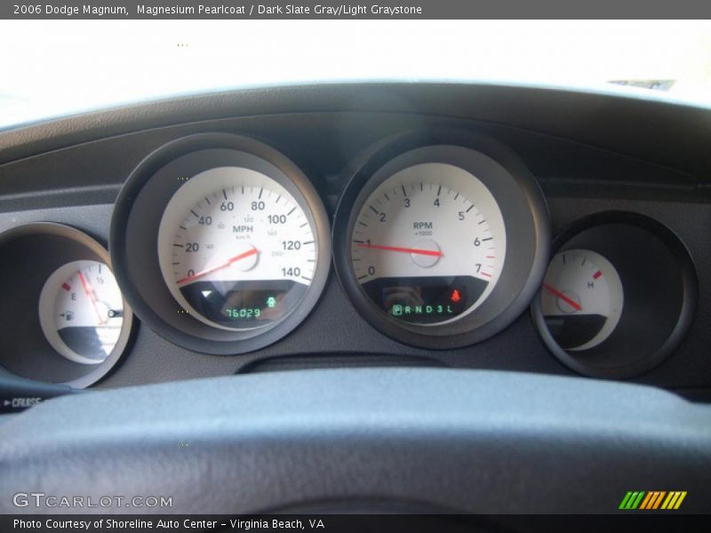 Magnesium Pearlcoat / Dark Slate Gray/Light Graystone 2006 Dodge Magnum