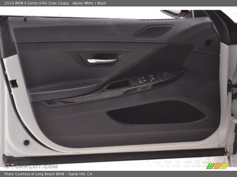Alpine White / Black 2014 BMW 6 Series 640i Gran Coupe