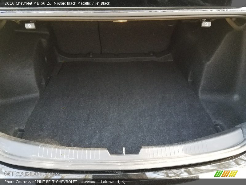 Mosaic Black Metallic / Jet Black 2016 Chevrolet Malibu LS