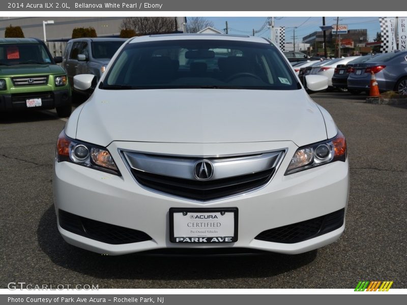Bellanova White Pearl / Ebony 2014 Acura ILX 2.0L