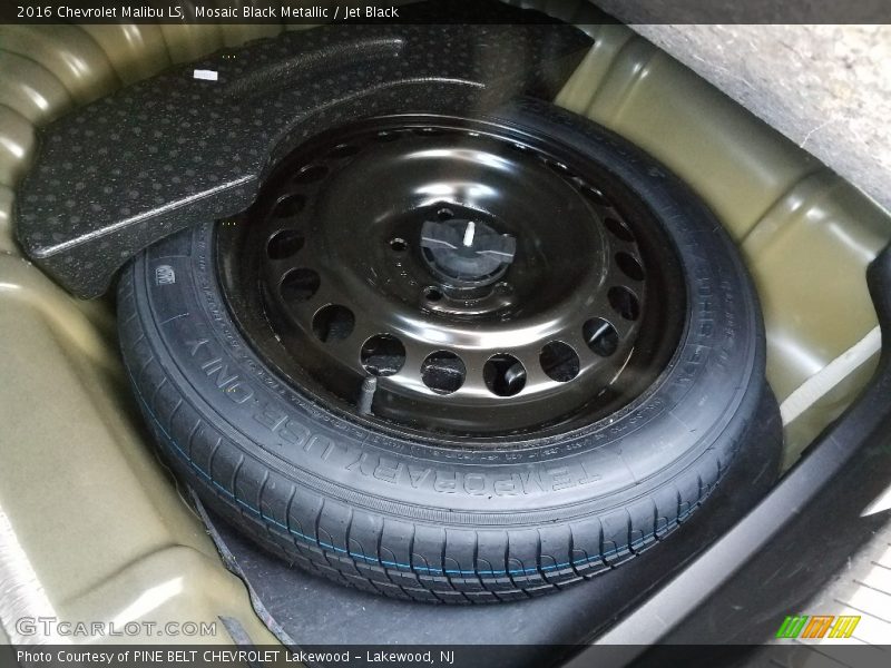 Mosaic Black Metallic / Jet Black 2016 Chevrolet Malibu LS