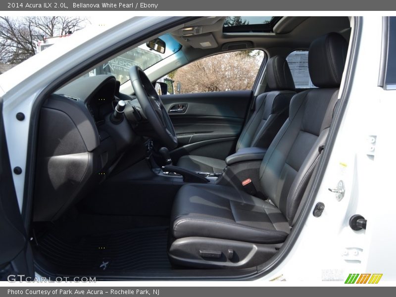 Bellanova White Pearl / Ebony 2014 Acura ILX 2.0L