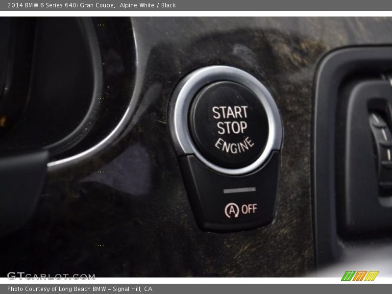Alpine White / Black 2014 BMW 6 Series 640i Gran Coupe