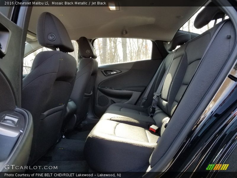 Mosaic Black Metallic / Jet Black 2016 Chevrolet Malibu LS
