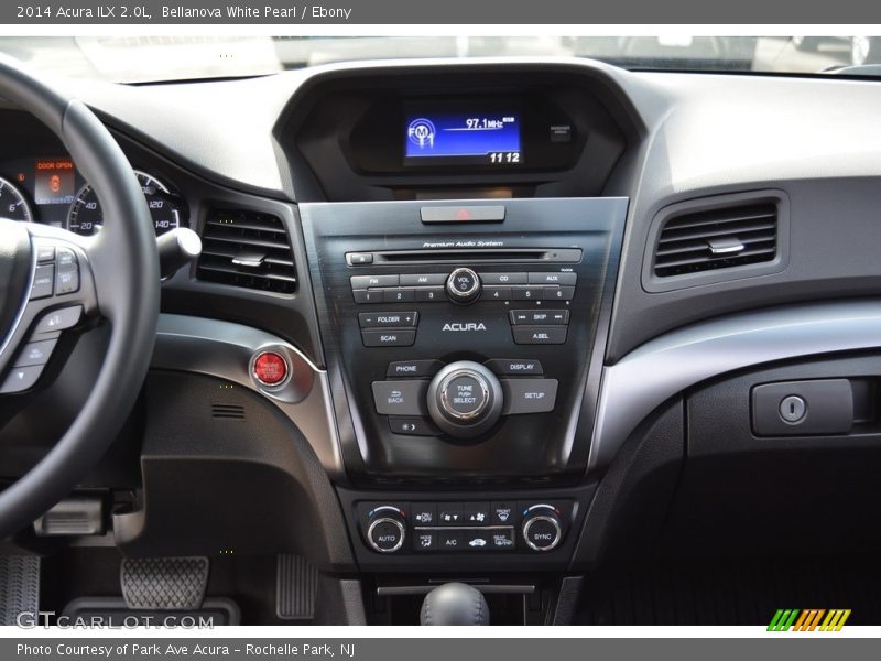 Bellanova White Pearl / Ebony 2014 Acura ILX 2.0L