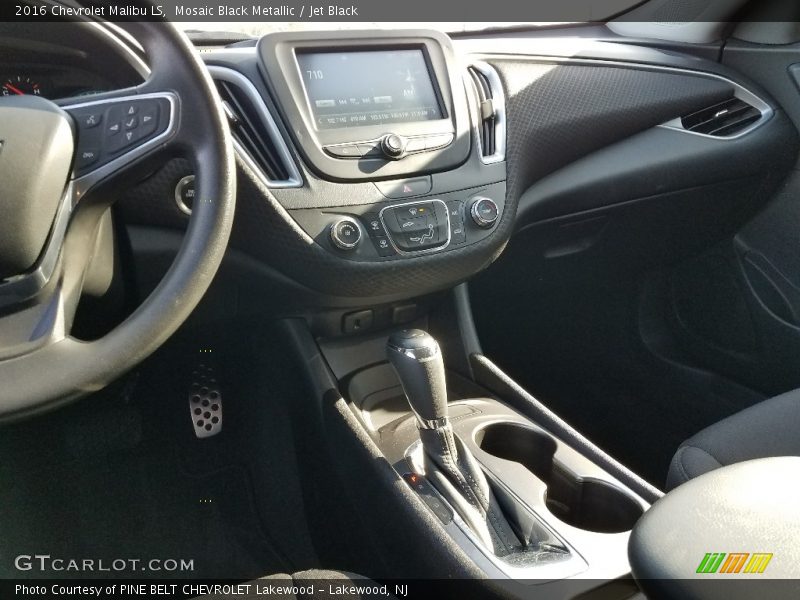 Mosaic Black Metallic / Jet Black 2016 Chevrolet Malibu LS