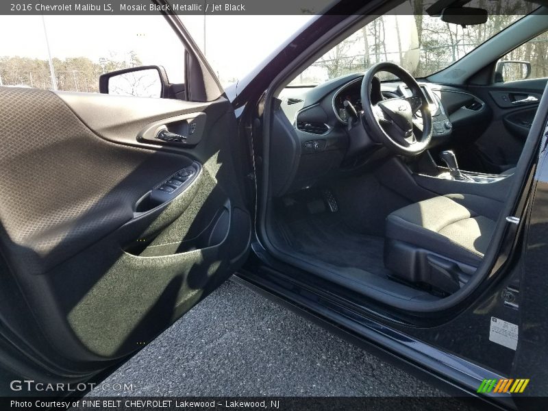 Mosaic Black Metallic / Jet Black 2016 Chevrolet Malibu LS