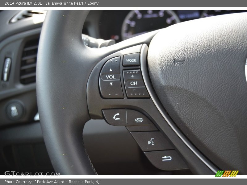 Bellanova White Pearl / Ebony 2014 Acura ILX 2.0L