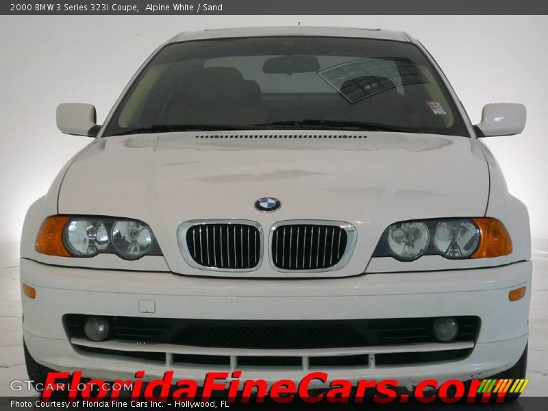 Alpine White / Sand 2000 BMW 3 Series 323i Coupe