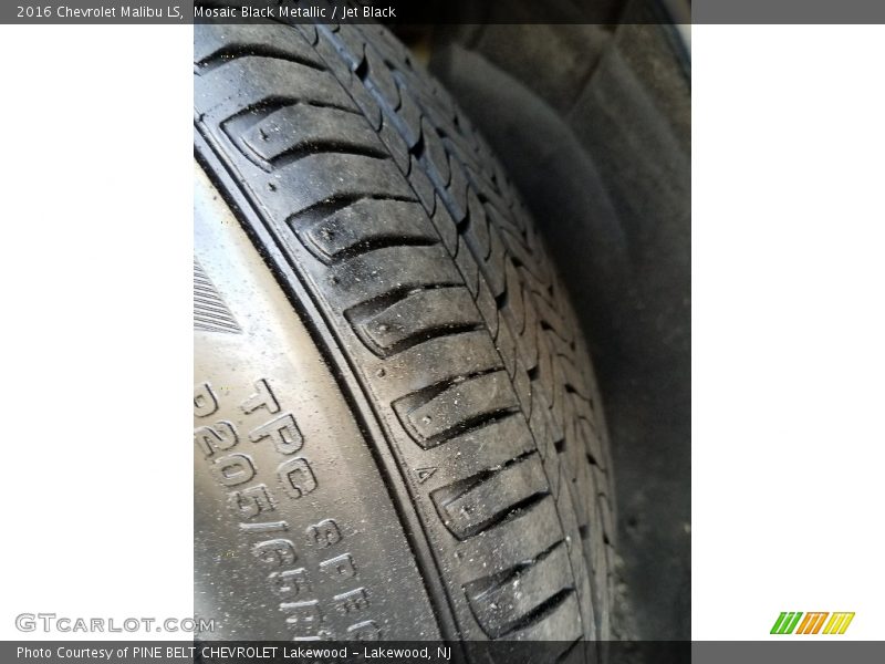 Mosaic Black Metallic / Jet Black 2016 Chevrolet Malibu LS