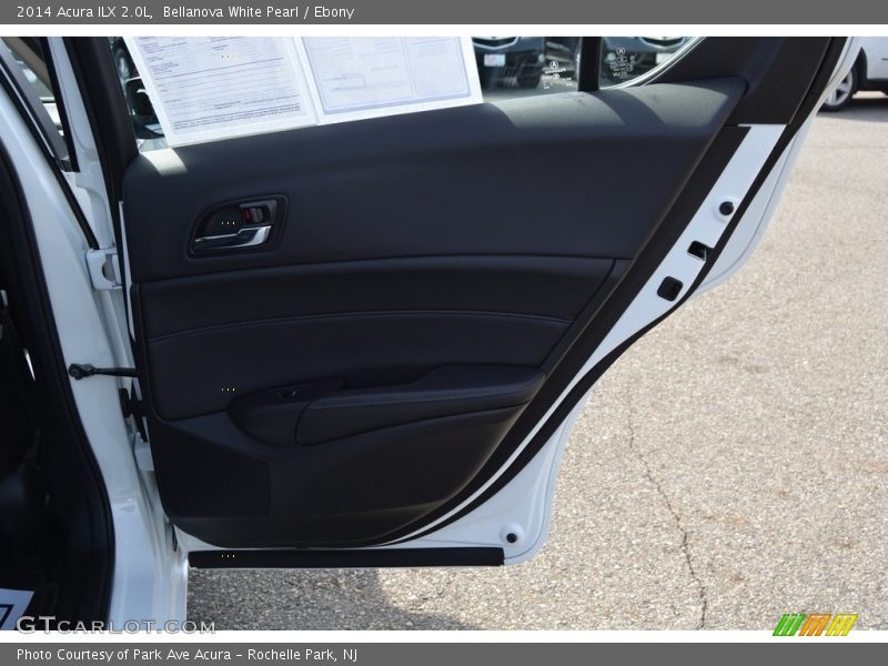 Bellanova White Pearl / Ebony 2014 Acura ILX 2.0L