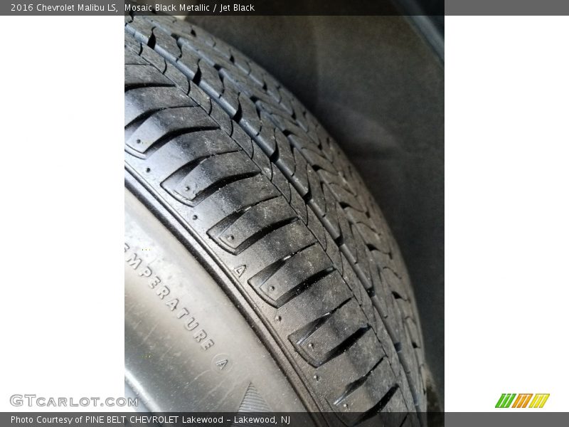 Mosaic Black Metallic / Jet Black 2016 Chevrolet Malibu LS