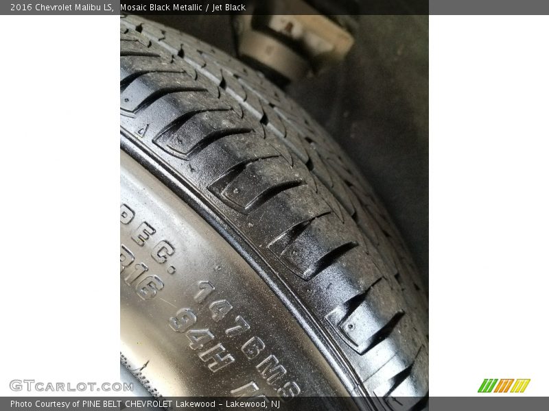 Mosaic Black Metallic / Jet Black 2016 Chevrolet Malibu LS