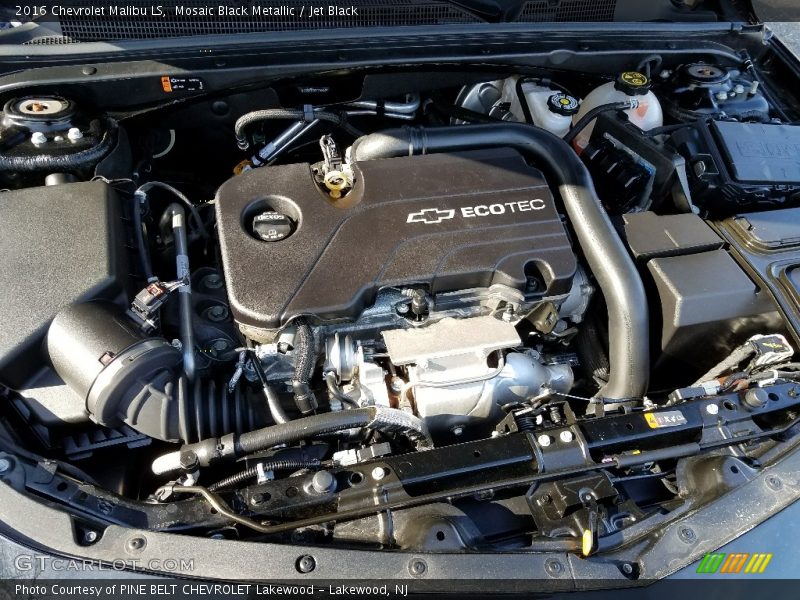 Mosaic Black Metallic / Jet Black 2016 Chevrolet Malibu LS