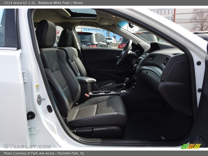 Bellanova White Pearl / Ebony 2014 Acura ILX 2.0L