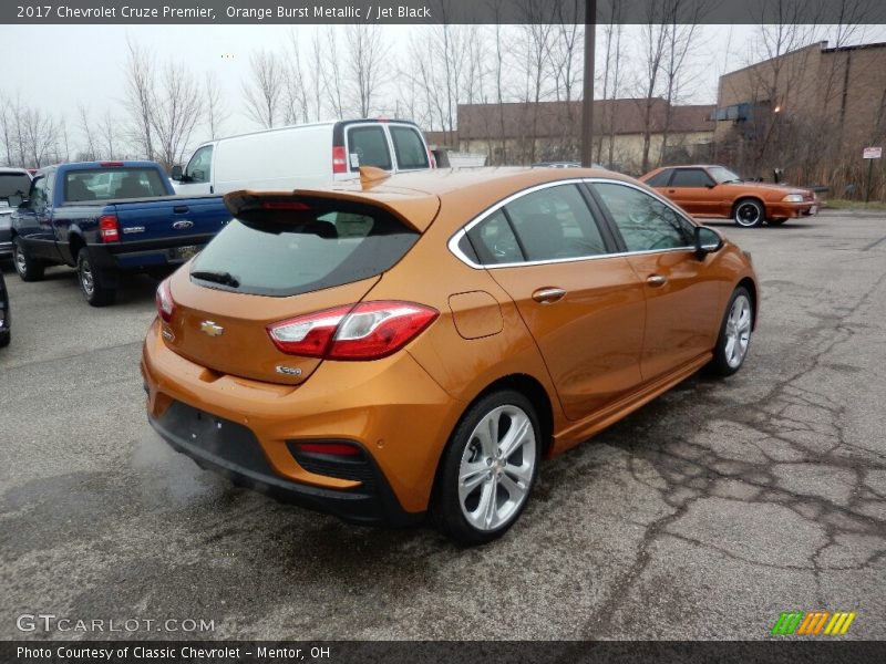 Orange Burst Metallic / Jet Black 2017 Chevrolet Cruze Premier