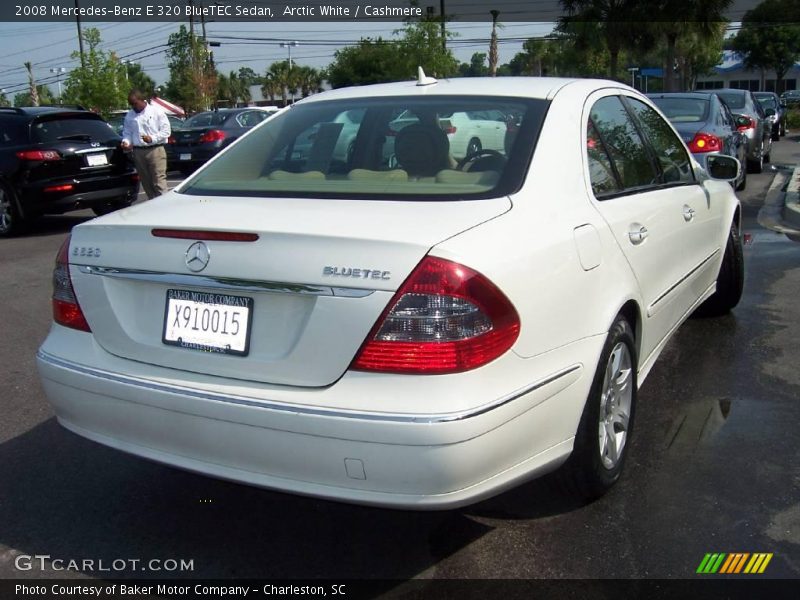 Arctic White / Cashmere 2008 Mercedes-Benz E 320 BlueTEC Sedan