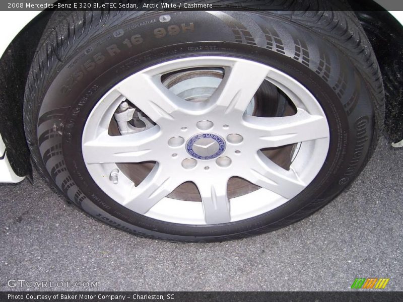 Arctic White / Cashmere 2008 Mercedes-Benz E 320 BlueTEC Sedan